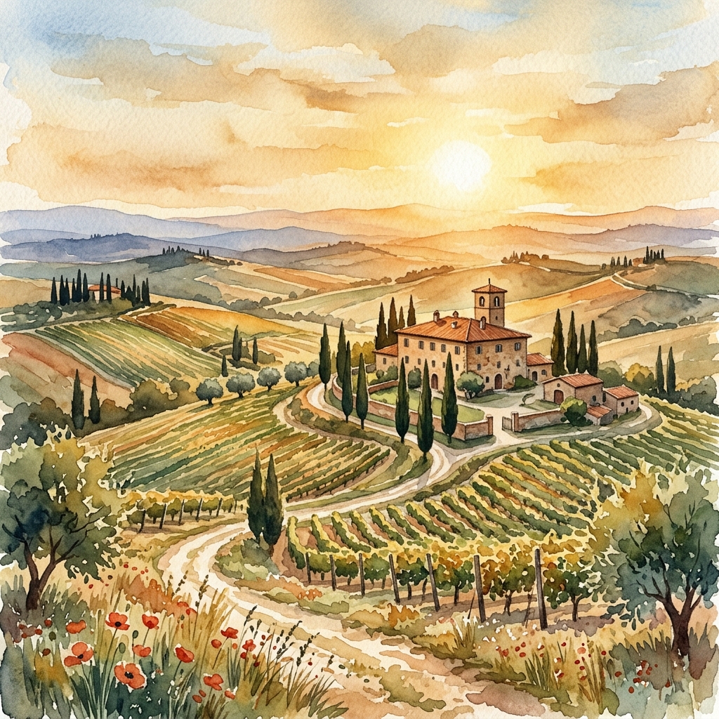 Tuscany landscape